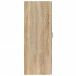 Casa si Gradina - Mobilier - Dulapuri si sifoniere - Dulapuri - Dulap suspendat, stejar sonoma, 69,5x34x90 cm, lemn prelucrat - Infinity.ro