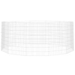 Petshop - Accesorii petshop - Culcusuri si custi - Custi interior si exterior - Cusca pentru iepuri, 12 panouri, 54x80 cm, fier galvanizat - Infinity.ro