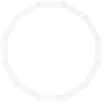 Petshop - Accesorii petshop - Culcusuri si custi - Custi interior si exterior - Cusca pentru iepuri, 12 panouri, 54x80 cm, fier galvanizat - Infinity.ro