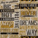 Casa si Gradina - Decoratiuni - Tapet - Noordwand Tapet „Friends & Coffee Words and Letters”, metalizat/negru - Infinity.ro