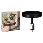 Casa si Gradina - Bucatarie si vesela - Ustensile bucatarie - Tavi servire - H S Collection Tava decorativa cu clema, negru, 28x26 cm - Infinity.ro