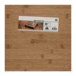 Casa si Gradina - Gradinarit si plante - Plante si ghivece - Ghivece si suporturi - Nature Carucior pentru plante, maro, 30x30 cm, BPC, patrat - Infinity.ro