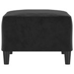 Casa si Gradina - Mobilier - Scaune si fotolii - Tabureti - Taburet, negru, 70x55x41 cm, catifea - Infinity.ro