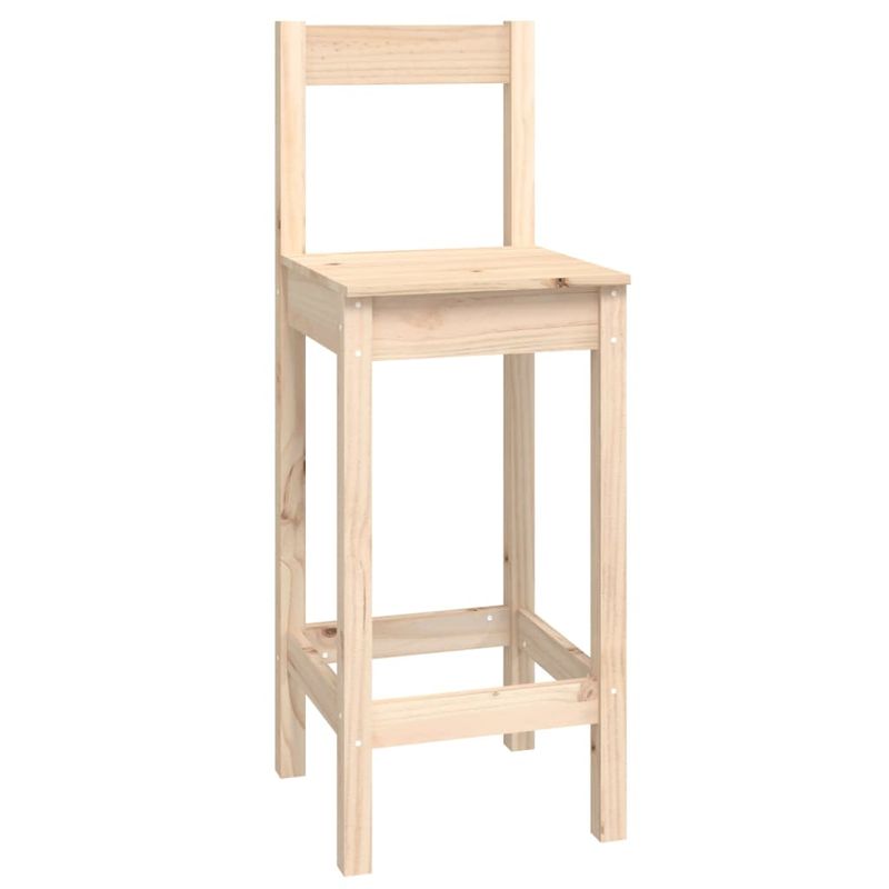 Casa si Gradina - Mobilier - Seturi de mobilier - Seturi bucatarie - Set mobilier de bar, 9 piese, lemn masiv de pin - Infinity.ro