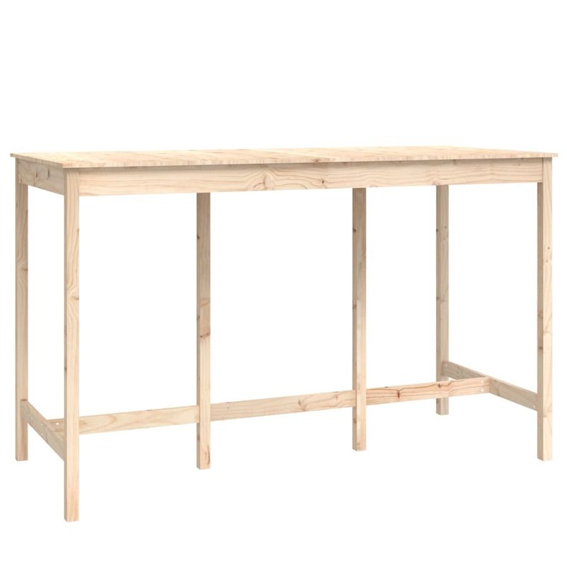 Casa si Gradina - Mobilier - Seturi de mobilier - Seturi bucatarie - Set mobilier de bar, 9 piese, lemn masiv de pin - Infinity.ro