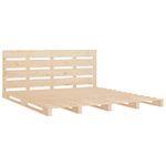 Casa si Gradina - Mobilier - Paturi si accesorii - Paturi - Cadru de pat Super King 6FT, 180x200 cm, lemn masiv de pin - Infinity.ro