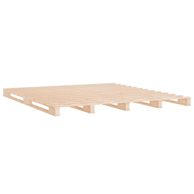 Casa si Gradina - Mobilier - Paturi si accesorii - Paturi - Cadru de pat Super King 6FT, 180x200 cm, lemn masiv de pin - Infinity.ro