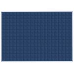 Casa si Gradina - Textile si covoare - Lenjerii de pat - Cearceafuri de pat - Patura anti-stres, albastru, 137x200 cm, 6 kg, material textil - Infinity.ro