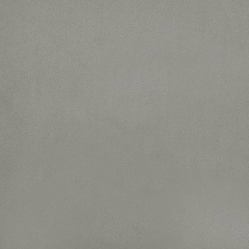 Casa si Gradina - Mobilier - Paturi si accesorii - Accesorii paturi - Tablie de pat cu aripioare gri deschis 147x23x78/88 cm catifea - Infinity.ro