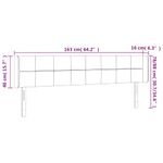 Casa si Gradina - Mobilier - Paturi si accesorii - Accesorii paturi - Tablie pat cu aripioare albastru inchis 163x16x78/88 cm catifea - Infinity.ro