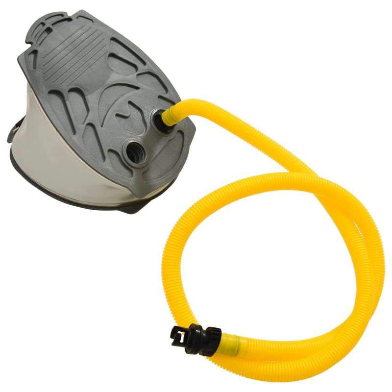 Sport si Outdoor - Accesorii si echipamente sportive - Yoga - Saltea de gimnastica gonflabila cu pompa bleu 100x100x15 cm PVC - Infinity.ro