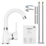 Casa si Gradina - Sanitare - Instalatii hidro - Robineti - EISL Baterie lavoar FUTURA, alb-crom - Infinity.ro