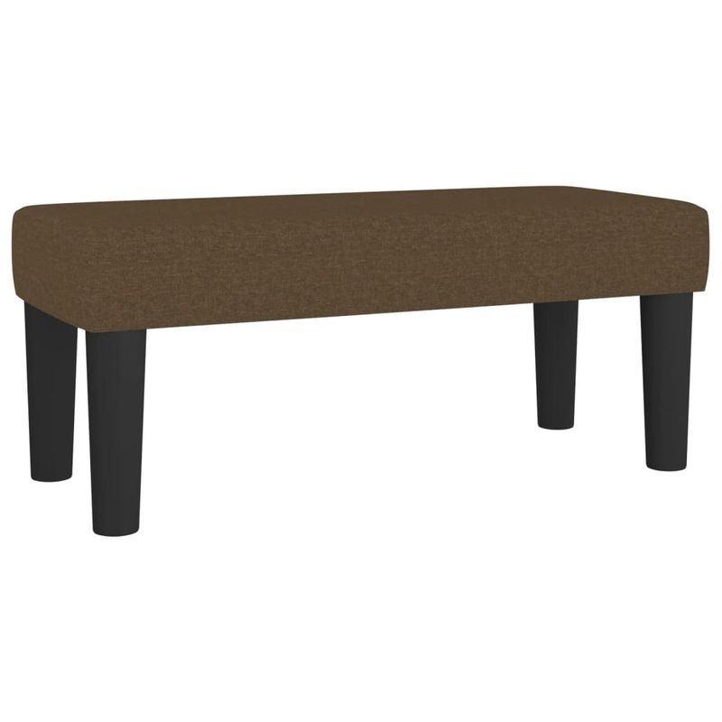 Casa si Gradina - Mobilier - Paturi si accesorii - Paturi - Pat box spring cu saltea, maro inchis, 90x190 cm, textil - Infinity.ro