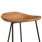 Casa si Gradina - Mobilier - Scaune si fotolii - Scaune - Scaune de bar, 2 buc., lemn masiv de acacia - Infinity.ro