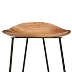 Casa si Gradina - Mobilier - Scaune si fotolii - Scaune - Scaune de bar, 2 buc., lemn masiv de acacia - Infinity.ro