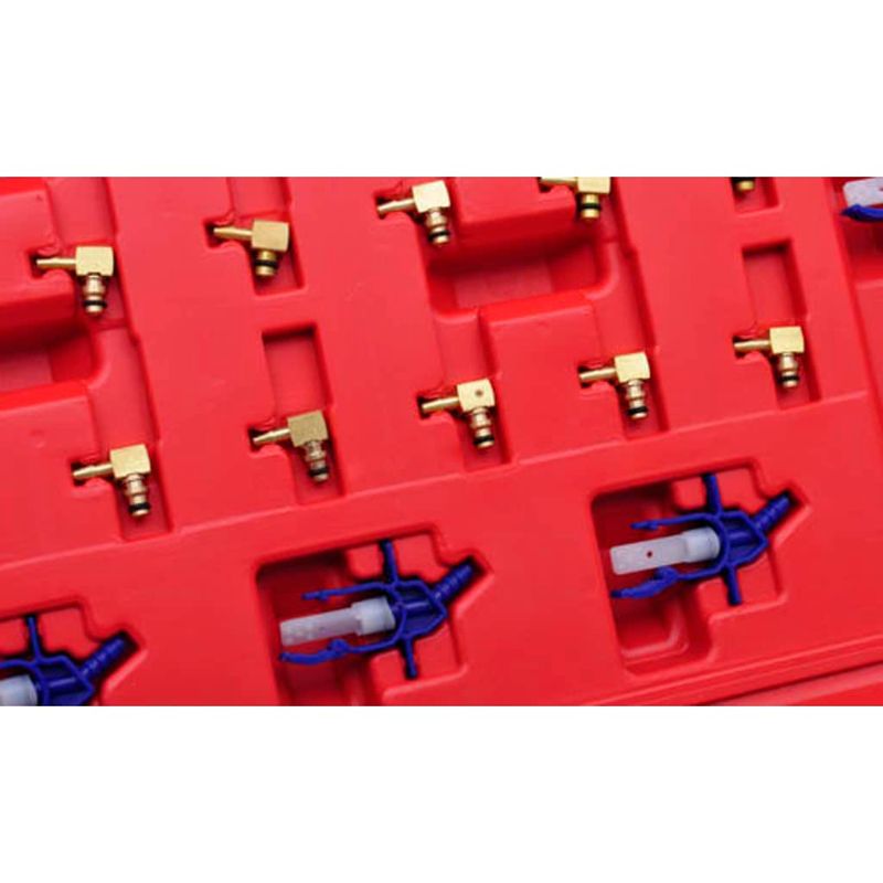 Auto si Moto - Reparatii si depanare - Scule auto - Scule si truse auto - Set debitmetru pentru diesel rampa comuna cu set de adaptoare - Infinity.ro