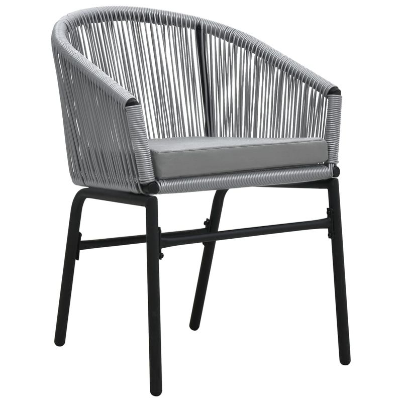 Casa si Gradina - Gradina si terasa - Mobilier exterior - Seturi mobila gradina - Set mobilier de gradina, 7 piese, gri - Infinity.ro