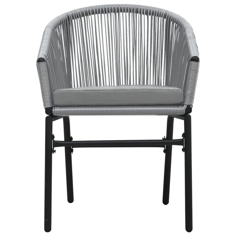 Casa si Gradina - Gradina si terasa - Mobilier exterior - Seturi mobila gradina - Set mobilier de gradina, 7 piese, gri - Infinity.ro