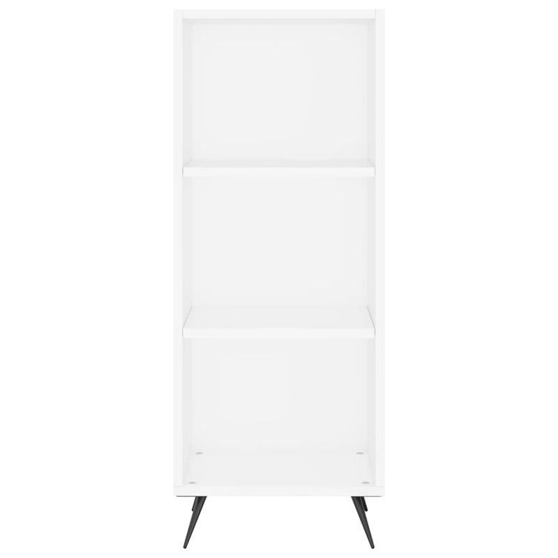 Casa si Gradina - Mobilier - Comode si corpuri - Comode - Dulap cu rafturi, alb, 34,5x32,5x90 cm, lemn compozit - Infinity.ro