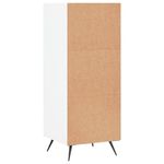 Casa si Gradina - Mobilier - Comode si corpuri - Comode - Dulap cu rafturi, alb, 34,5x32,5x90 cm, lemn compozit - Infinity.ro