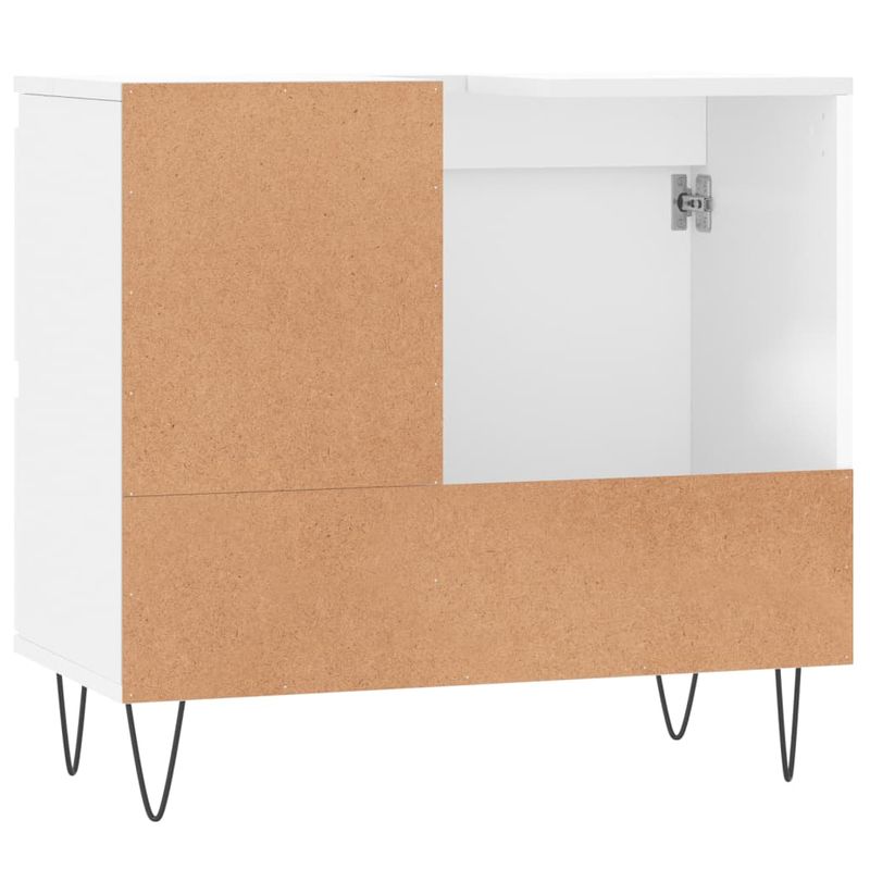 Casa si Gradina - Mobilier - Mobilier baie - Comode baie - Comoda de baie, alb, 65x33x60 cm, lemn prelucrat - Infinity.ro