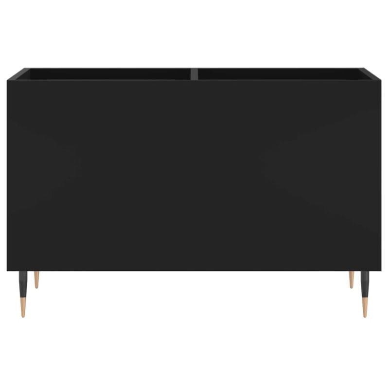 Casa si Gradina - Mobilier - Dulapuri si sifoniere - Dulapuri - Dulap pentru discuri, negru, 74,5x38x48 cm, lemn prelucrat - Infinity.ro