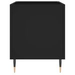Casa si Gradina - Mobilier - Dulapuri si sifoniere - Dulapuri - Dulap pentru discuri, negru, 74,5x38x48 cm, lemn prelucrat - Infinity.ro