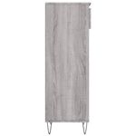 Casa si Gradina - Mobilier - Organizare si depozitare - Organizator incaltaminte - Pantofar, gri sonoma, 40x36x105 cm, lemn prelucrat - Infinity.ro