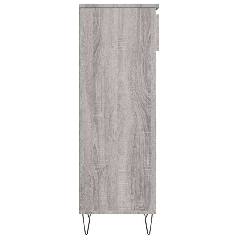 Casa si Gradina - Mobilier - Organizare si depozitare - Organizator incaltaminte - Pantofar, gri sonoma, 40x36x105 cm, lemn prelucrat - Infinity.ro