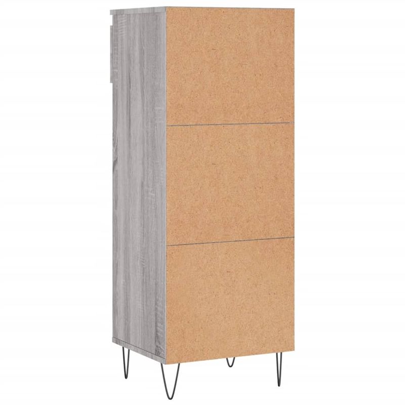 Casa si Gradina - Mobilier - Organizare si depozitare - Organizator incaltaminte - Pantofar, gri sonoma, 40x36x105 cm, lemn prelucrat - Infinity.ro