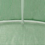 Casa si Gradina - Gradinarit si plante - Sere si solarii - Sera cu cadru din otel, verde, 66 m², 22x3x2 m - Infinity.ro