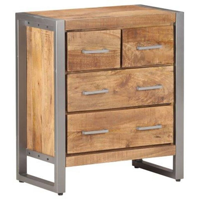 Casa si Gradina - Mobilier - Comode si corpuri - Comode - Servanta, 60x35x70 cm, lemn de mango nefinisat - Infinity.ro