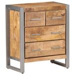 Casa si Gradina - Mobilier - Comode si corpuri - Comode - Servanta, 60x35x70 cm, lemn de mango nefinisat - Infinity.ro