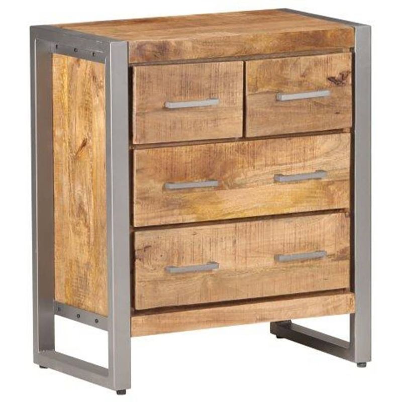 Casa si Gradina - Mobilier - Comode si corpuri - Comode - Servanta, 60x35x70 cm, lemn de mango nefinisat - Infinity.ro