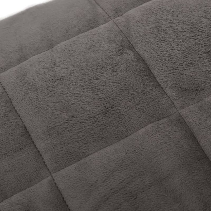Casa si Gradina - Textile si covoare - Pături și cuverturi - Pături - Patura grea, gri, 200x220 cm, 9 kg, material textil - Infinity.ro