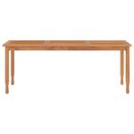 Casa si Gradina - Gradina si terasa - Mobilier exterior - Seturi mobila gradina - Set mobilier de gradina, 7 piese, lemn masiv de tec - Infinity.ro