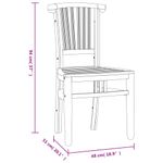 Casa si Gradina - Gradina si terasa - Mobilier exterior - Seturi mobila gradina - Set mobilier de gradina, 7 piese, lemn masiv de tec - Infinity.ro