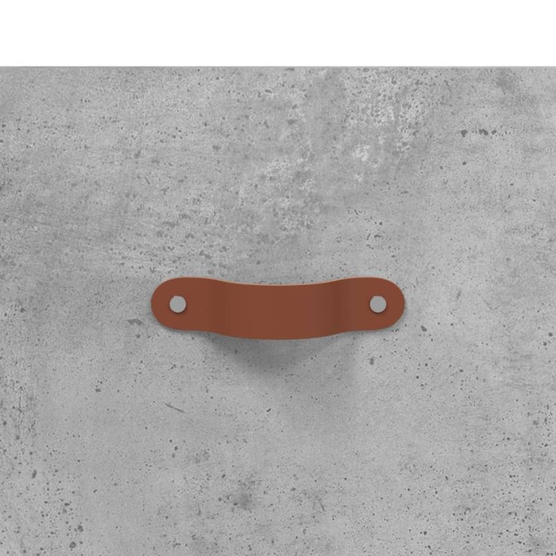 Casa si Gradina - Mobilier - Dulapuri si sifoniere - Dulapuri - Dulap de perete, gri beton, 100x36,5x35 cm, lemn prelucrat - Infinity.ro