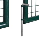 Casa si Gradina - Gradina si terasa - Garduri, panouri si accesorii - Poarta dubla pentru gard din otel vopsit electrostatic - Infinity.ro
