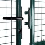 Casa si Gradina - Gradina si terasa - Garduri, panouri si accesorii - Poarta dubla pentru gard din otel vopsit electrostatic - Infinity.ro