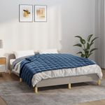 Casa si Gradina - Textile si covoare - Pături și cuverturi - Pături - Patura anti-stres, albastru, 140x200 cm, 6 kg, material textil - Infinity.ro