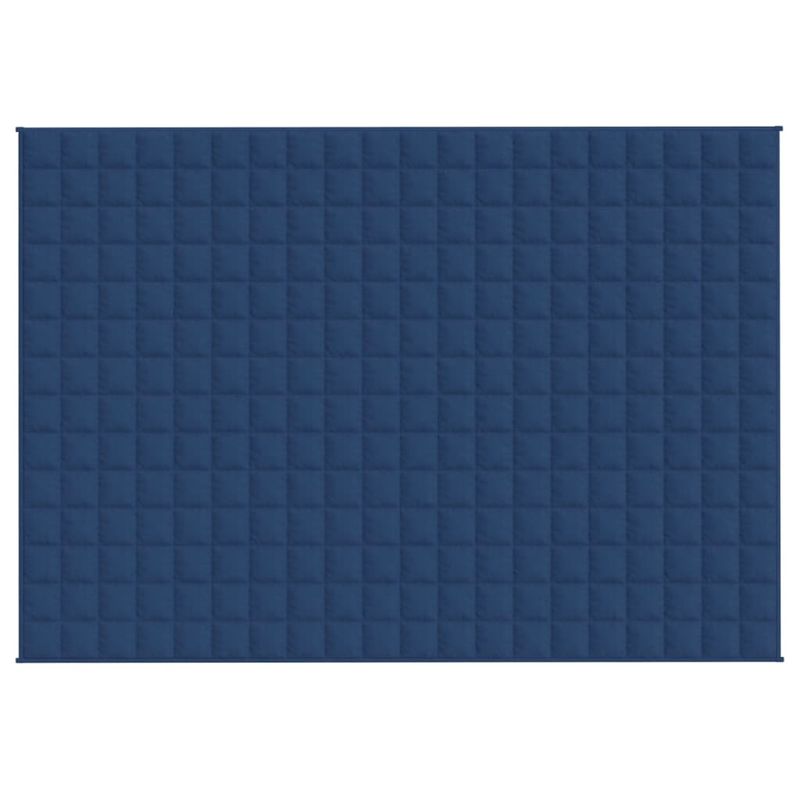 Casa si Gradina - Textile si covoare - Pături și cuverturi - Pături - Patura anti-stres, albastru, 140x200 cm, 6 kg, material textil - Infinity.ro