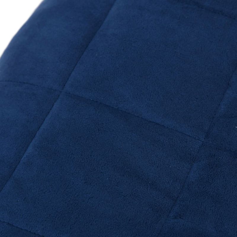 Casa si Gradina - Textile si covoare - Pături și cuverturi - Pături - Patura anti-stres, albastru, 140x200 cm, 6 kg, material textil - Infinity.ro