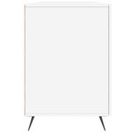 Casa si Gradina - Mobilier - Mese si birouri - Birouri - Birou, alb extralucios, 140x50x75 cm, lemn compozit - Infinity.ro