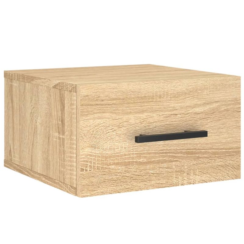 Casa si Gradina - Mobilier - Comode si corpuri - Noptiere - Noptiere de perete, 2 buc., stejar sonoma, 35x35x20 cm - Infinity.ro