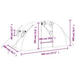 Casa si Gradina - Gradinarit si plante - Sere si solarii - Sera cu cadru din otel, alb, 8 m², 4x2x2 m - Infinity.ro