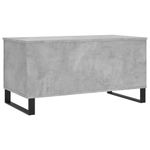 Casa si Gradina - Mobilier - Mese si birouri - Masute de cafea - Masuta de cafea, gri beton, 90x44,5x45 cm, lemn compozit - Infinity.ro