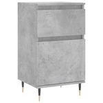 Casa si Gradina - Mobilier - Comode si corpuri - Comode - Servanta, gri beton, 40x35x70 cm, lemn prelucrat - Infinity.ro