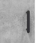 Casa si Gradina - Mobilier - Comode si corpuri - Comode - Servanta, gri beton, 69,5x34x90 cm, lemn compozit - Infinity.ro