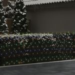Casa si Gradina - Corpuri si surse de iluminat - Iluminat exterior - Instalatii luminoase exterior - Plasa lumini Craciun multicolor 4x4 m 544 LED interior/exterior - Infinity.ro